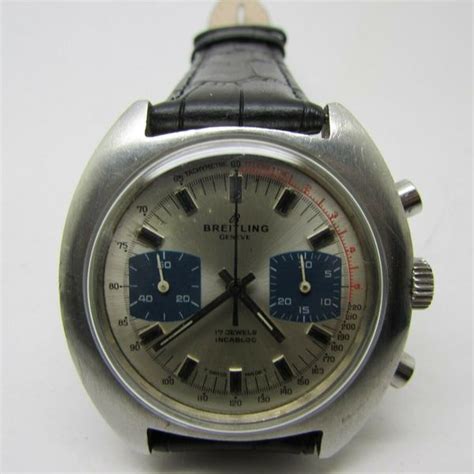 Vintage Breitling Chronograph Cal 7733 Mechanical 17